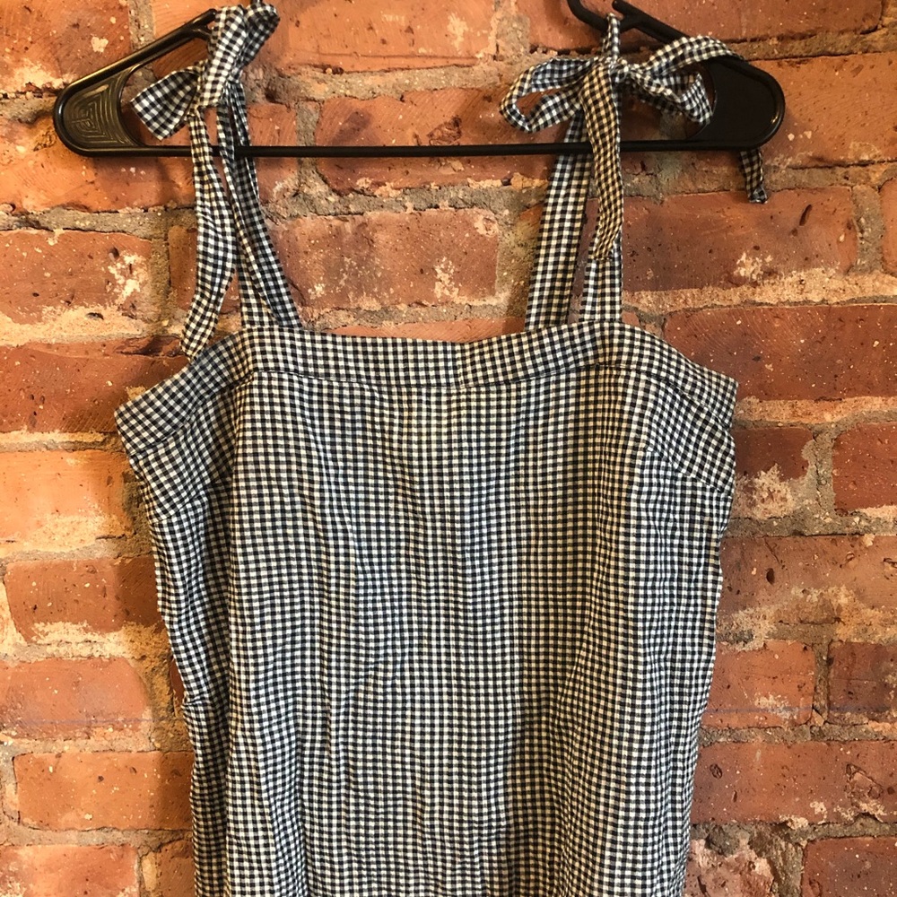 J Crew Gingham Top